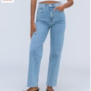 Everlane Way-High Light Indigo Jeans